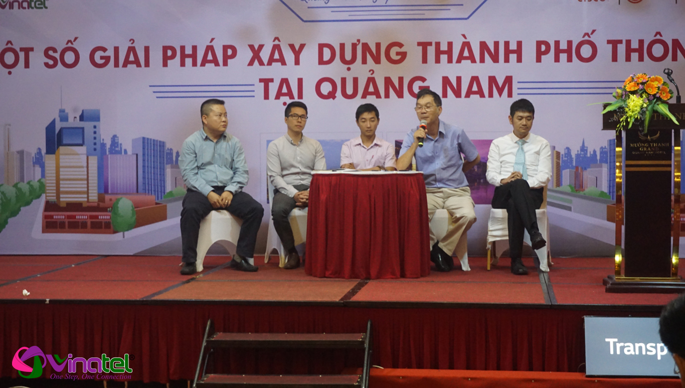 hội thảo thành phố thông minh tại Quảng Nam