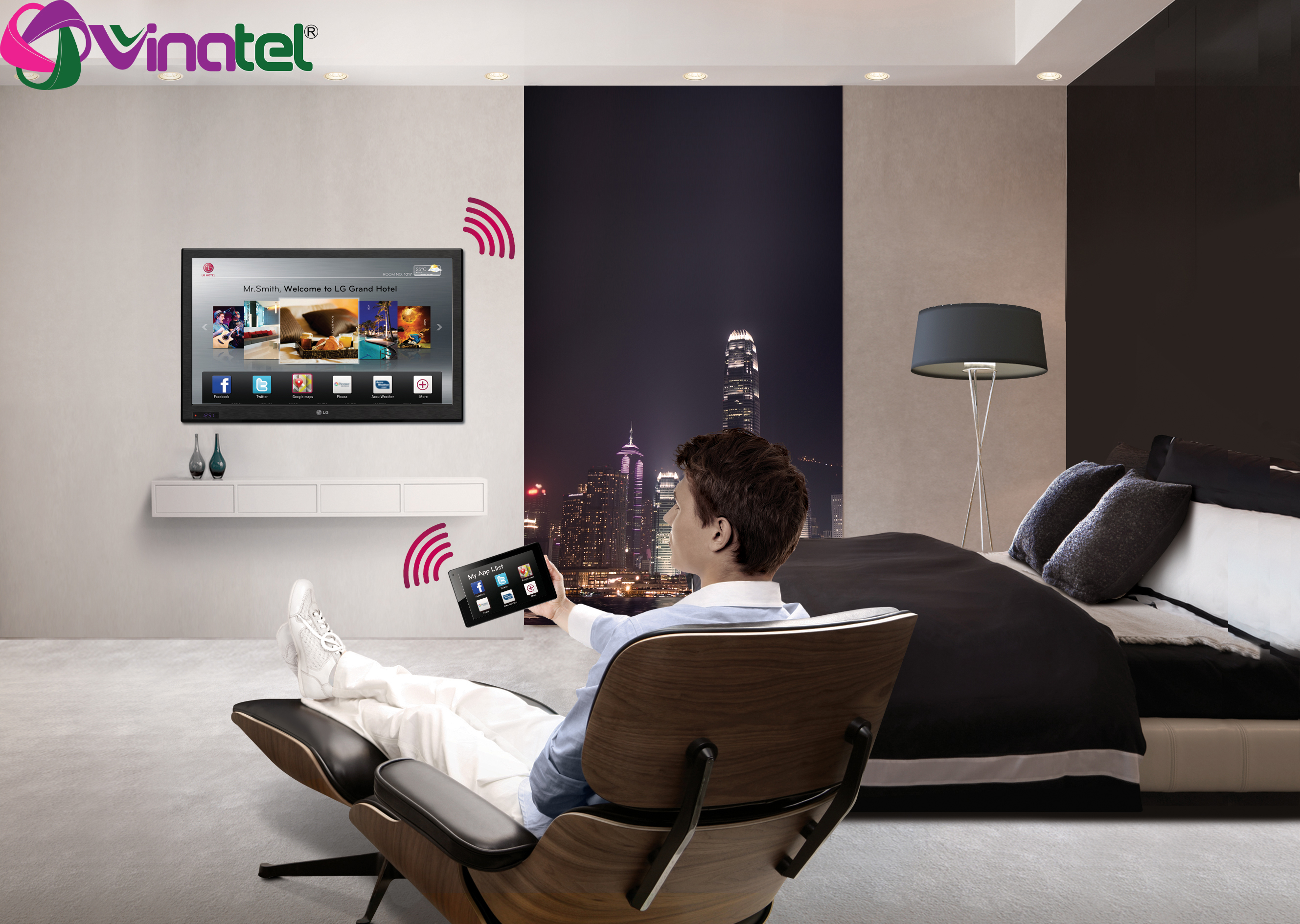 Hotel TV – Tạo sức cạnh tranh mạnh mẽ lâu dài cho khách sạn